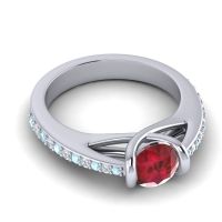 Modern Pave Setu Ring