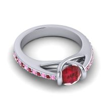 Modern Pave Setu Ring