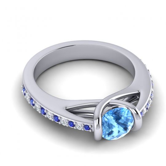 Modern Pave Setu Ring