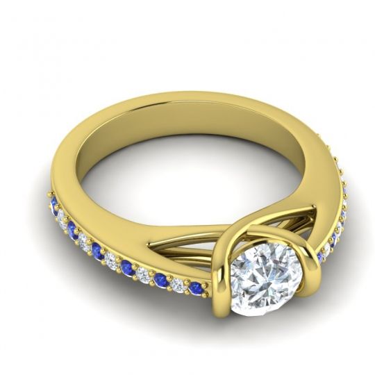 Modern Pave Setu Ring