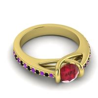 Modern Pave Setu Ring
