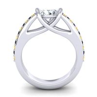 Modern Pave Setu Ring