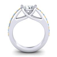 Modern Pave Setu Ring