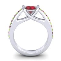 Modern Pave Setu Ring