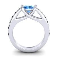 Modern Pave Setu Ring