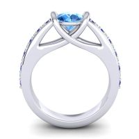 Modern Pave Setu Ring