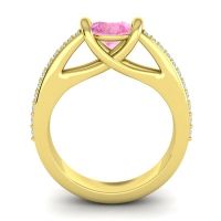 Modern Pave Setu Ring