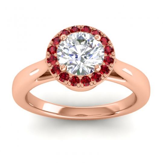 Cathedarl Halo Dana Ring