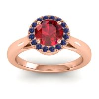 Cathedarl Halo Dana Ring