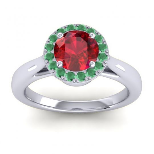 Cathedarl Halo Dana Ring