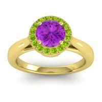 Cathedarl Halo Dana Ring