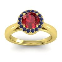 Cathedarl Halo Dana Ring