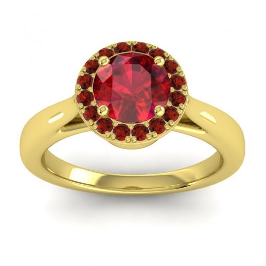 Cathedarl Halo Dana Ring