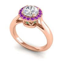 Cathedarl Halo Dana Ring