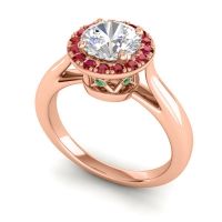 Cathedarl Halo Dana Ring