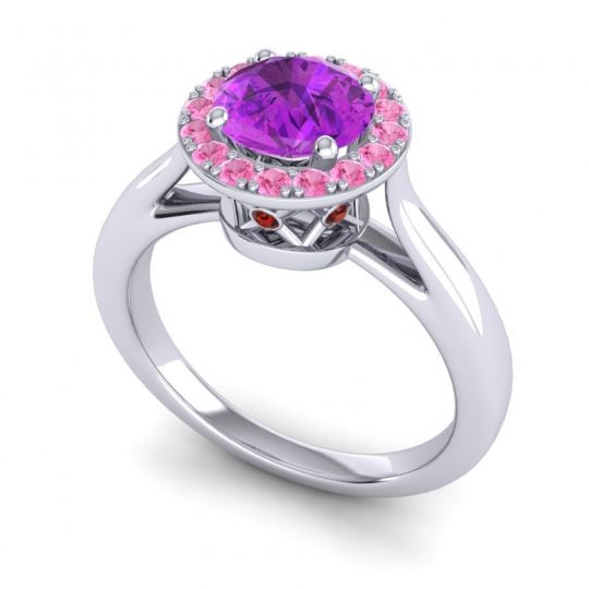 Cathedarl Halo Dana Ring