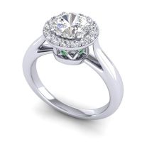 Cathedarl Halo Dana Ring