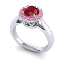 Cathedarl Halo Dana Ring