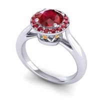 Cathedarl Halo Dana Ring