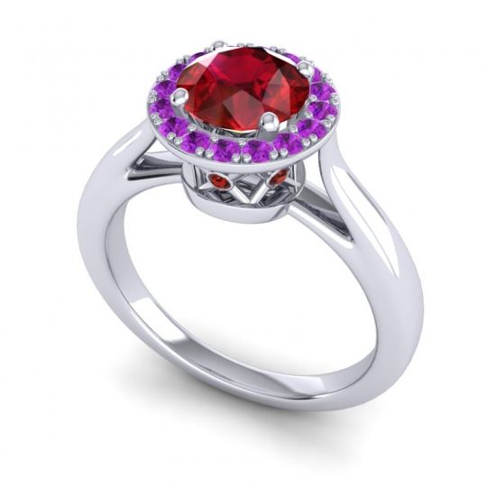 Cathedarl Halo Dana Ring
