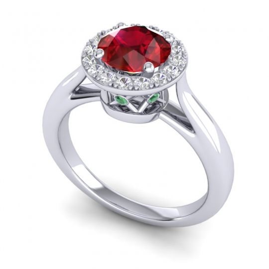Cathedarl Halo Dana Ring
