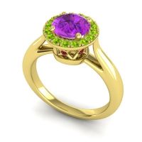 Cathedarl Halo Dana Ring