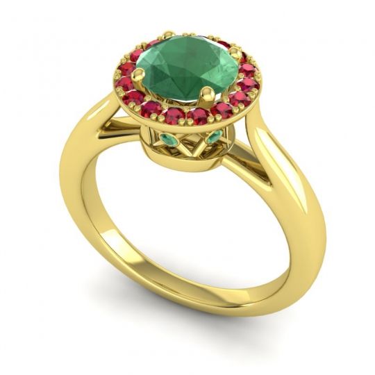 Cathedarl Halo Dana Ring