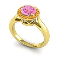 Cathedarl Halo Dana Ring