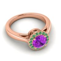 Cathedarl Halo Dana Ring