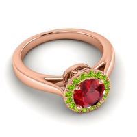 Cathedarl Halo Dana Ring