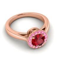 Cathedarl Halo Dana Ring