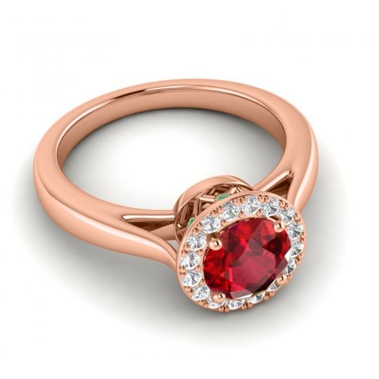 Cathedarl Halo Dana Ring