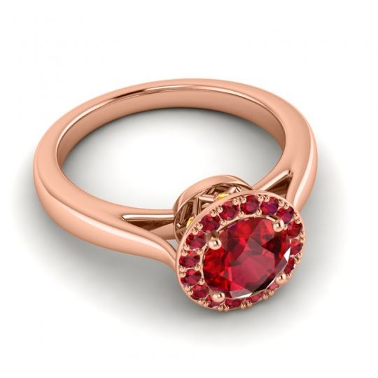 Cathedarl Halo Dana Ring