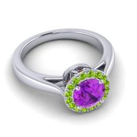 Cathedarl Halo Dana Ring