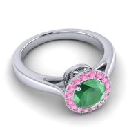 Cathedarl Halo Dana Ring