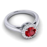 Cathedarl Halo Dana Ring
