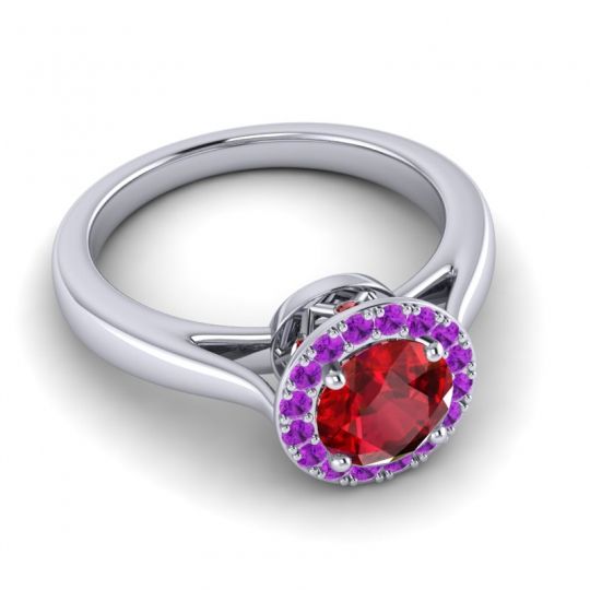 Cathedarl Halo Dana Ring
