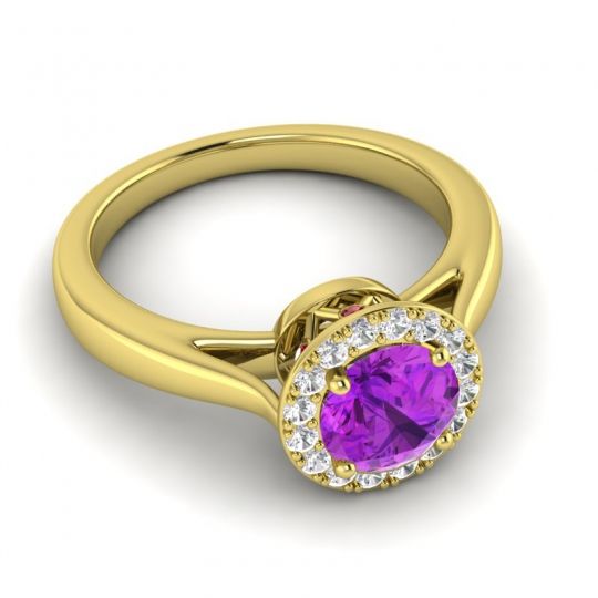 Cathedarl Halo Dana Ring