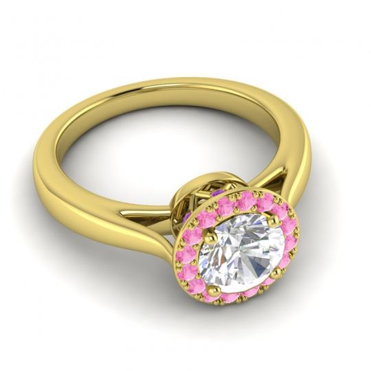 Cathedarl Halo Dana Ring