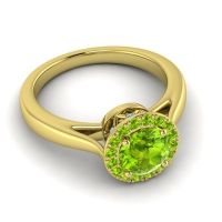 Cathedarl Halo Dana Ring