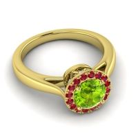 Cathedarl Halo Dana Ring