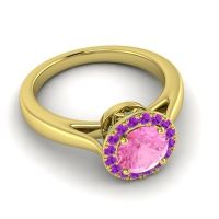 Cathedarl Halo Dana Ring