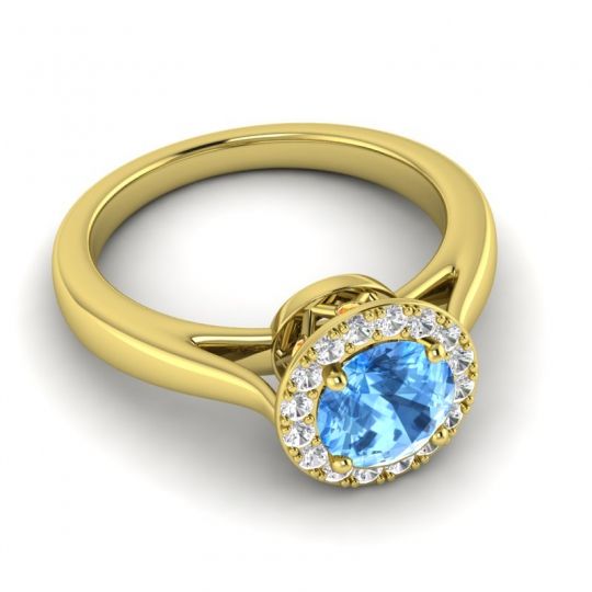 Cathedarl Halo Dana Ring