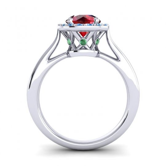 Cathedarl Halo Dana Ring