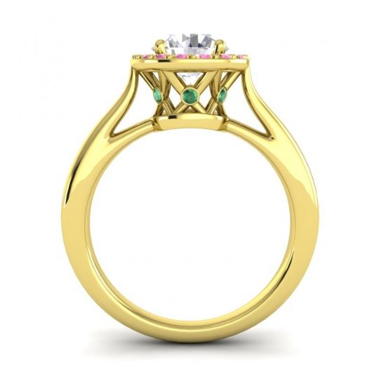 Cathedarl Halo Dana Ring