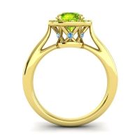 Cathedarl Halo Dana Ring