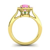 Cathedarl Halo Dana Ring