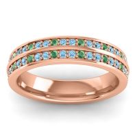 Eternity Pave Yugala Band