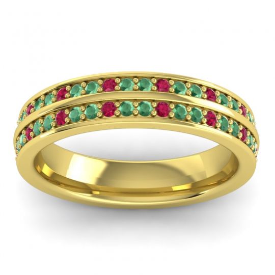 Eternity Pave Yugala Band