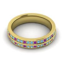 Eternity Pave Yugala Band